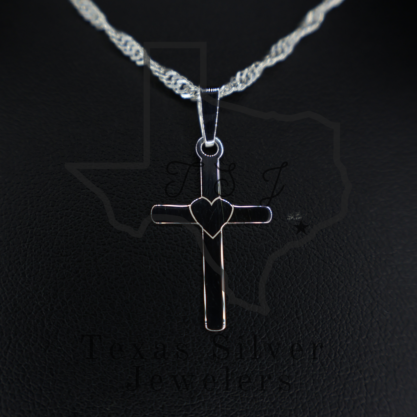 Youth Necklace with Cross My Heart Pendant