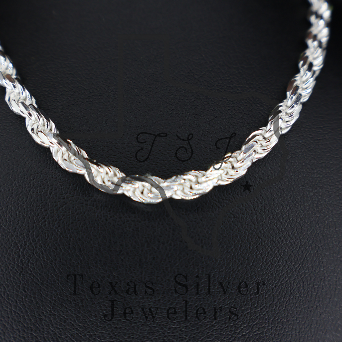 Sterling Silver Rope Chain - 4.75mm